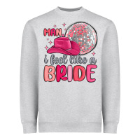 Heather Grey man i feel like a bride Heavyweight Sweatshirt - MaliasSmallBusiness