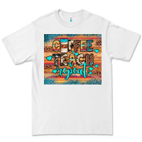 White coffee teach repeat Premium Tee - JahusDesignShop