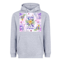 Heather Grey i am allergic to stupidity Heavyweight Hoodie - TumblerDesignByShophia