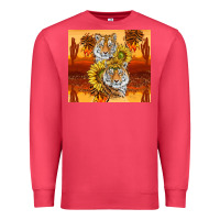 Cardinal tigers with scratches Premium Sweatshirt - TumblerDesignByShophia