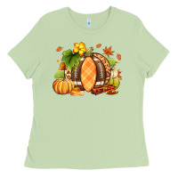 Matcha Fall American Football Ladies Tee - RanaPortraitStore