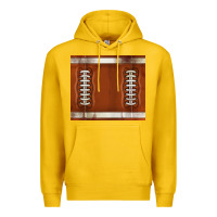 Lemon distressed american football pattern Premium Hoodie - TumblerDesignByShophia