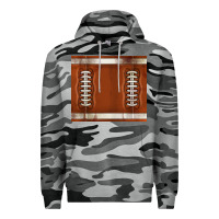 Slate Camo distressed american football pattern Premium Hoodie - TumblerDesignByShophia