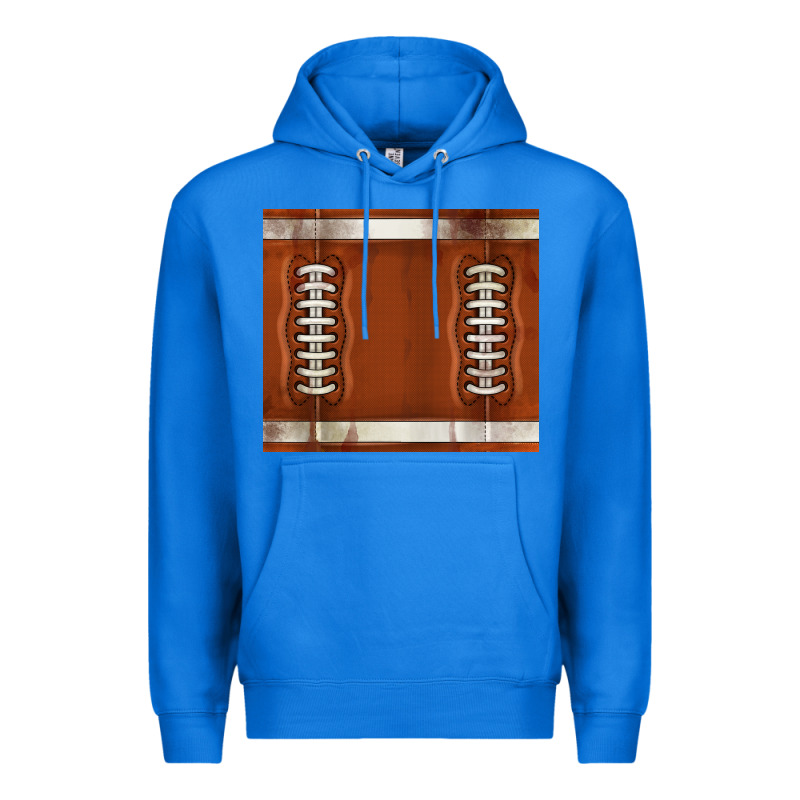 Distressed American Football Pattern Premium Hoodie by TumblerDesignByShophia | Teevron