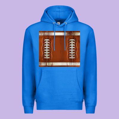 Distressed American Football Pattern Premium Hoodie Designed By Tumblerdesignbyshophia