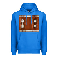 True Royal distressed american football pattern Premium Hoodie - TumblerDesignByShophia