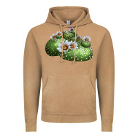 Vintage Camel blossfeldia cactus Vintage Hoodie - LillyAllenDesigns