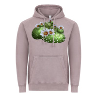 Vintage Zinc blossfeldia cactus Vintage Hoodie - LillyAllenDesigns