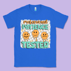 Professional Patience Classic Tee Designed By Maliassmallbusiness