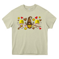 Mossy softball gnome Heavy Core Tee - HRA Design Shop