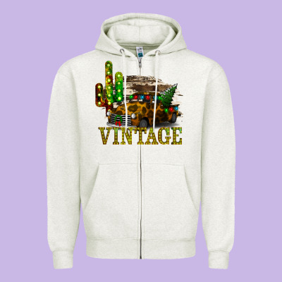 Rusty Grunge Car Vintage Zipper Hoodie Designed By Bettercallsaul
