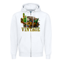 White Rusty Grunge Car Vintage Zipper Hoodie - Bettercallsaul