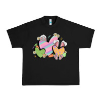 Black easter hearts Urban Heavy Tee - MaliasSmallBusiness