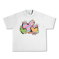 Lunar Rock easter hearts Urban Heavy Tee - MaliasSmallBusiness
