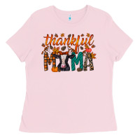 Thankful Mama Holstein Cow Ladies Tee | Teevron