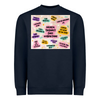 Navy physical therapist daily affirmations Heavyweight Sweatshirt - MaliasSmallBusiness