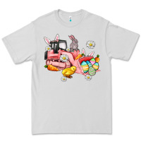 Dove Grey easter excavator Premium Tee - AdoDesignShop