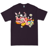 Plum easter excavator Premium Tee - AdoDesignShop