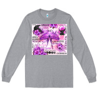 Heather Grey witchy celestial witch Long Sleeve Tee - MaliasSmallBusiness