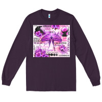 Plum witchy celestial witch Long Sleeve Tee - MaliasSmallBusiness