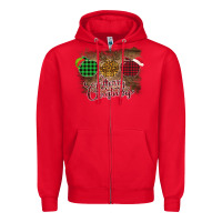 Red Merry Christmas Apples Zipper Hoodie - Bettercallsaul