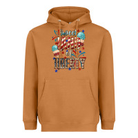 Meerkat Sweet land of liberty 4th of july Heavyweight Hoodie - HowdyJamesFarm