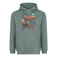 Sage Sweet land of liberty 4th of july Heavyweight Hoodie - HowdyJamesFarm