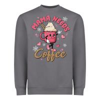 Storm mama needs coffee Heavyweight Sweatshirt - MaliasSmallBusiness