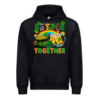 Black St. Patrick's Day better together Urban Hoodie - FaDigitalArtStudio