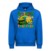 Cobalt St. Patrick's Day better together Urban Hoodie - FaDigitalArtStudio