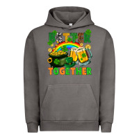 Pigment Tornado St. Patrick's Day better together Urban Hoodie - FaDigitalArtStudio