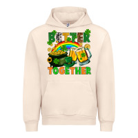 Sandshell St. Patrick's Day better together Urban Hoodie - FaDigitalArtStudio