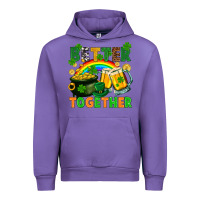 Tulip St. Patrick's Day better together Urban Hoodie - FaDigitalArtStudio