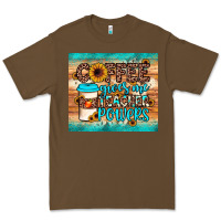 Cacao coffee gives me teacher powers Premium Tee - JahusDesignShop