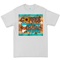 Dove Grey coffee gives me teacher powers Premium Tee - JahusDesignShop
