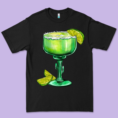 Mexican Margarita Premium Tee Designed By Adodesignshop