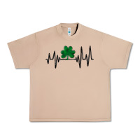 Burro shamrock heartbeat Urban Heavy Tee - MaliasSmallBusiness
