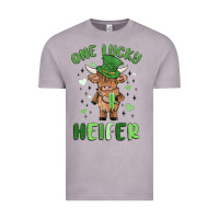 Vintage Zinc one lucky heifer Vintage Tee - MaliasSmallBusiness
