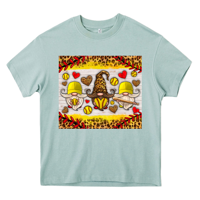Softball Gnome Heavy Core Tee by HRA Design Shop | Teevron