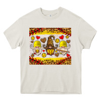 Cream softball gnome Heavy Core Tee - HRA Design Shop