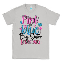 Moon Dust pink or blue big sister loves you Classic Tee - MaliasSmallBusiness