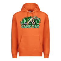 Carrot Game day soccer Premium Hoodie - HowdyJamesFarm