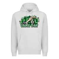 Dove Grey Game day soccer Premium Hoodie - HowdyJamesFarm