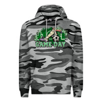 Slate Camo Game day soccer Premium Hoodie - HowdyJamesFarm