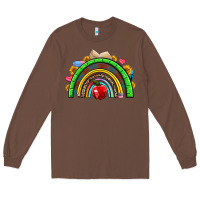 Chestnut school rainbow Long Sleeve Tee - NancyCooperArtShop