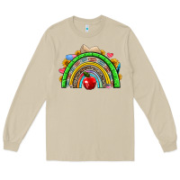 Mushroom school rainbow Long Sleeve Tee - NancyCooperArtShop