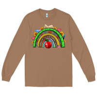 Toasted Coconut school rainbow Long Sleeve Tee - NancyCooperArtShop