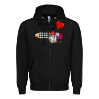 Black my students stole my heart Zipper Hoodie - Bettercallsaul