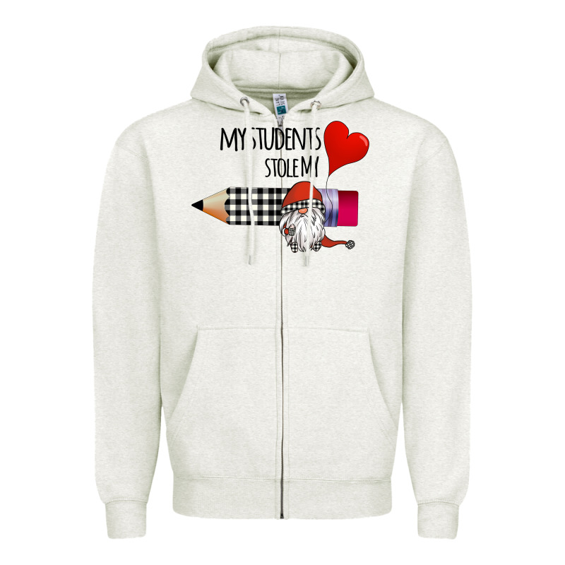 My Students Stole My Heart Zipper Hoodie by Bettercallsaul | Teevron