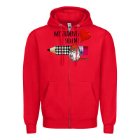 Red my students stole my heart Zipper Hoodie - Bettercallsaul